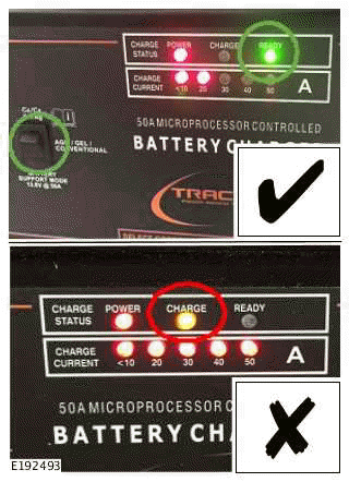 Battery Support Unit Connection Procedure